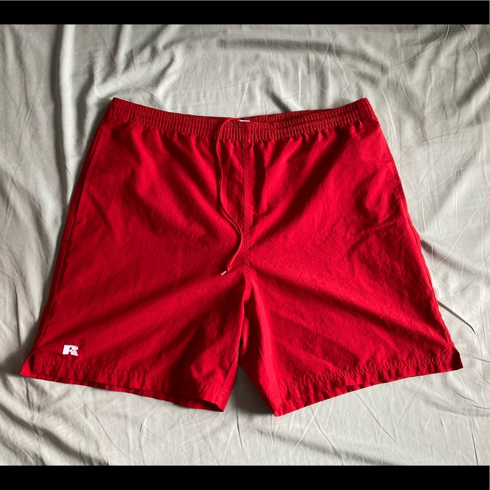 Russell Athletic trunks, size XL.